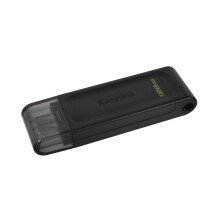 Kingston DataTraveler 70 - DT70/128GB USB-C Flash Drive Black