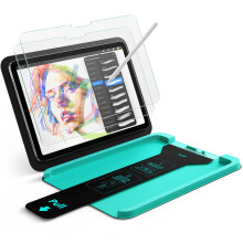 ESR 2 Pack Paper-Feel Armorite Screen Protectors for iPad A16 11th/10th Generation (11/10.9 Inch, 2025/2022), Write and Draw Like on Paper, 9H Temper