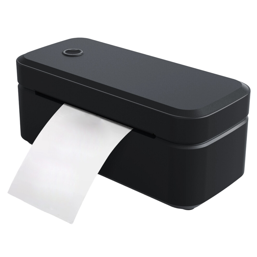 Bluetooth-Compatible Thermals Printing Label Printer Inkless Need For Shipping Black 7695001195942