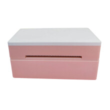 Portable 4x6inch Small Thermals Label Printer With Wireless Bluetooth-compatible Pink
