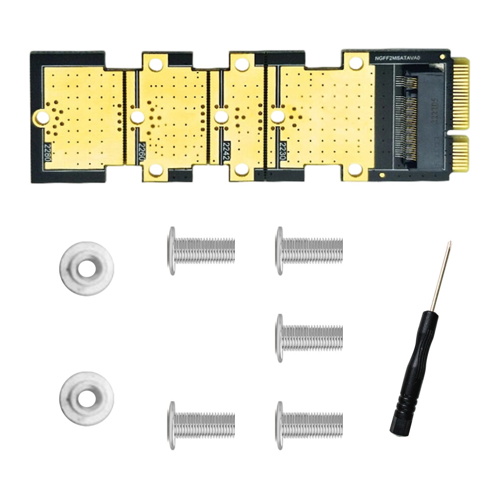 M.2 Ngffs Msata Ssds To Sata3.0 2.5" Adapters For Pc Laptop Add On Card 7695001193207