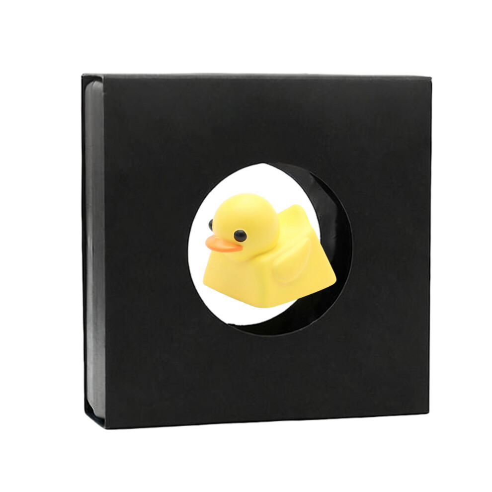 Ergonomic Keyboards Keycap Lovely Duck Shape Esc Duck Keycaps Enhances Typing Yellow 7695001252089
