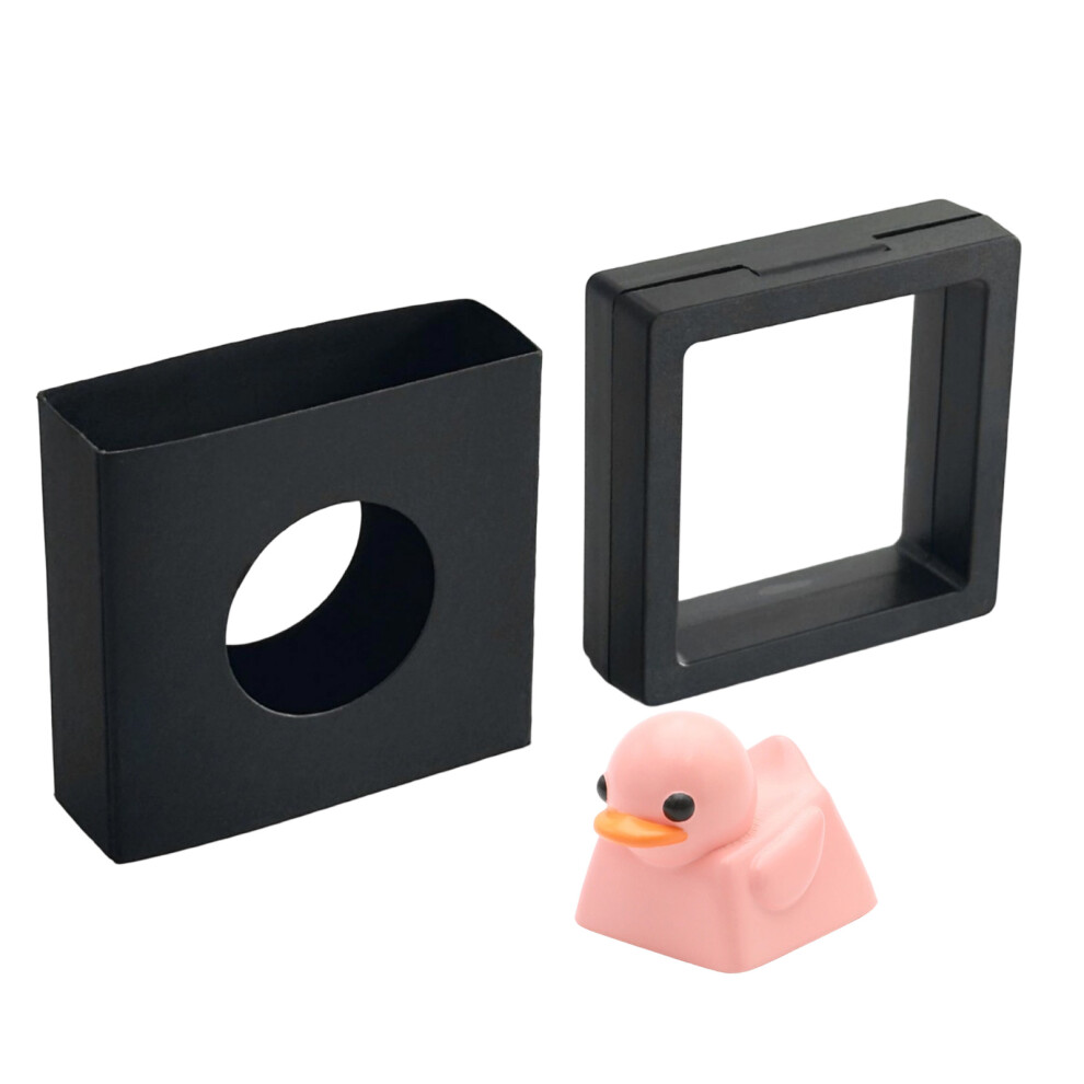 Esc Resin Duck Keycap For Stress Relief Cute Keyboards Accessory Customizable Pink 7695001252133