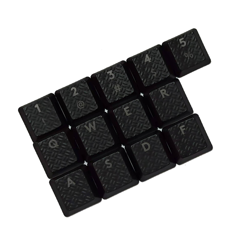 13Pcs Low Profile Texture Nonslip Key Replacement For G915/G813/G815/G913 Tkl Black 7695001172530