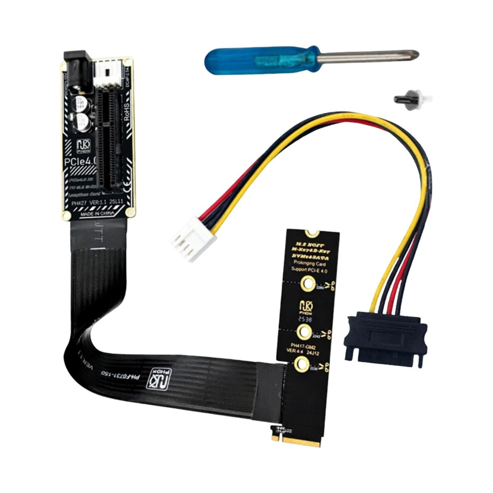 M.2 M Key Nvme To Pcie4.0 Graphics Card Extender Cord Full Speed Data Type B 7695001194983