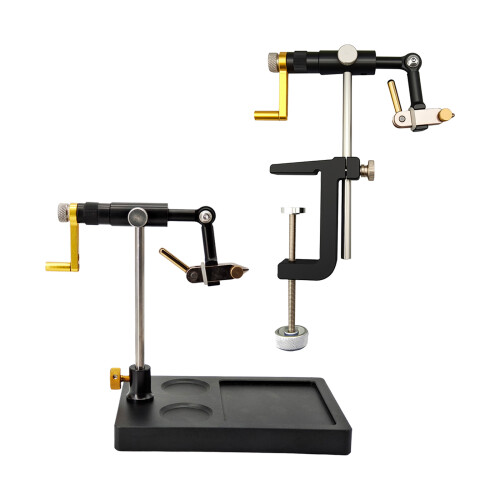 Bobbin Holder Threader Lure Making Tool 360 Rotating Precisely Fly Clamp table model 1