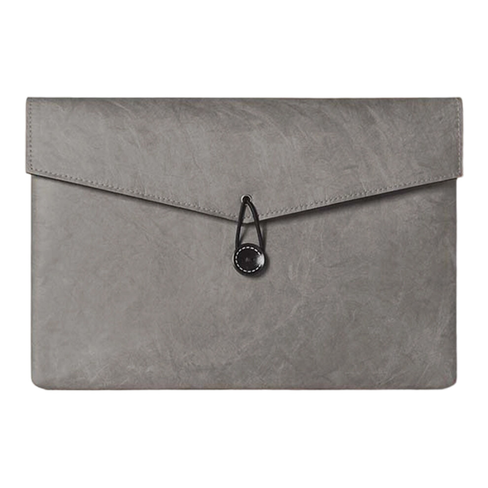 Multipurpose Electronics Bag Tablet Sleeve Paper Phone Bag Shockproof 14 Inches Gray 7695001223287