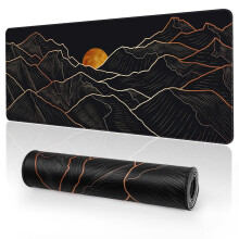 EFISH Gaming Mouse Mat Large Mouse Pad (31.5" x 11.8") Washable Laptop Desk Pad, Japanese Keyboard Pad, Non-Slip Rubber Base Desk Mat for MacBook, PC