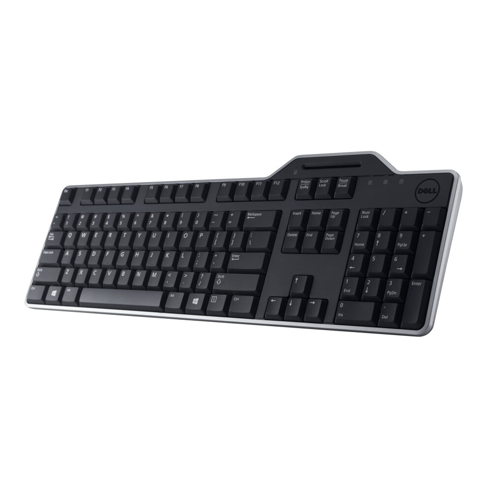Dell Kb-813 Smartcard Reader Usb Keyboard 580-18365 *Same As 580-18365* Black