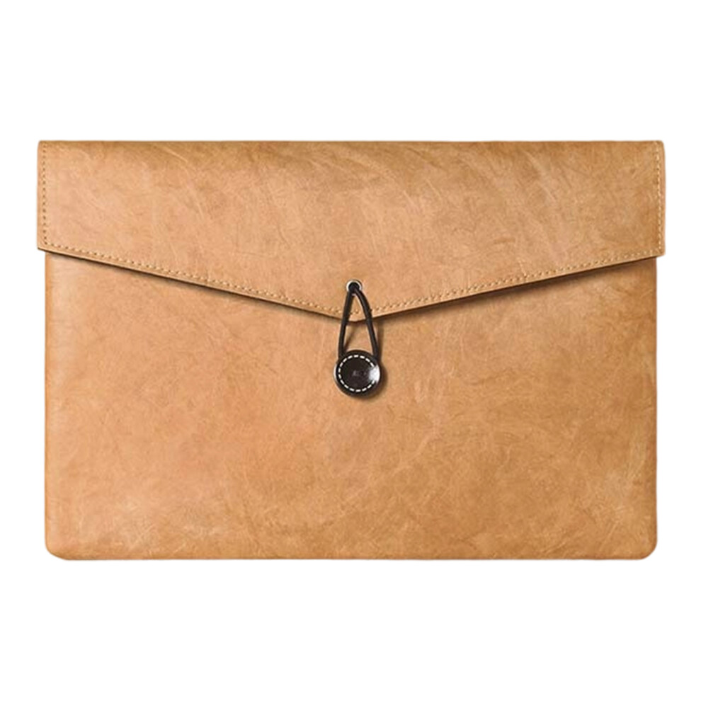 Paper Shockproof Bag Tablet Sleeve Case Carrying Cover Business 15 Inches Brown 7695001223324