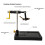 Bobbin Holder Threader Lure Making Tool 360 Rotating Precisely Fly Clamp table model 9