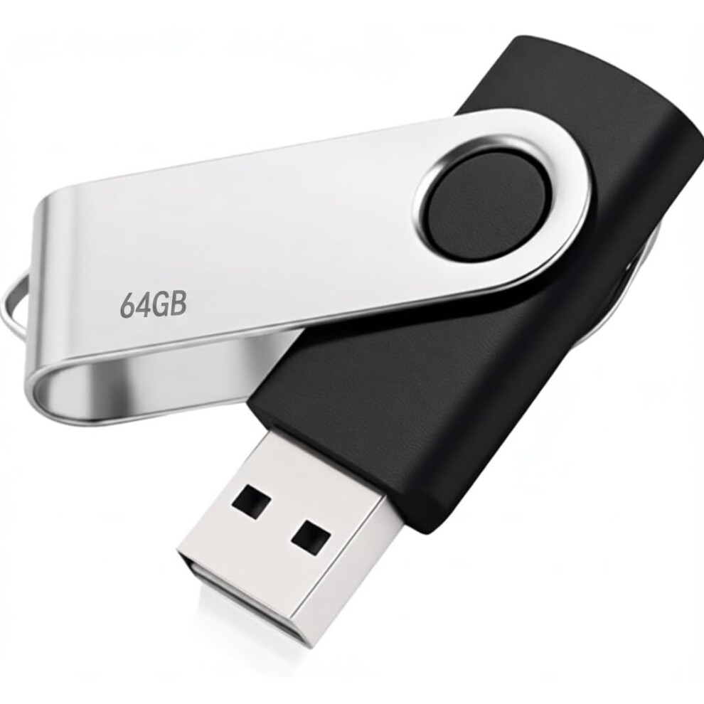 Usb Flash Drive 64Gb, Usb 3.2 Pen Drive For Pc, Tablet, Mac, Macbook,Smart Phone High-Speed Memory Stick For Store 16,000 Songs/21,600 Photos/960 Min 5008422212624