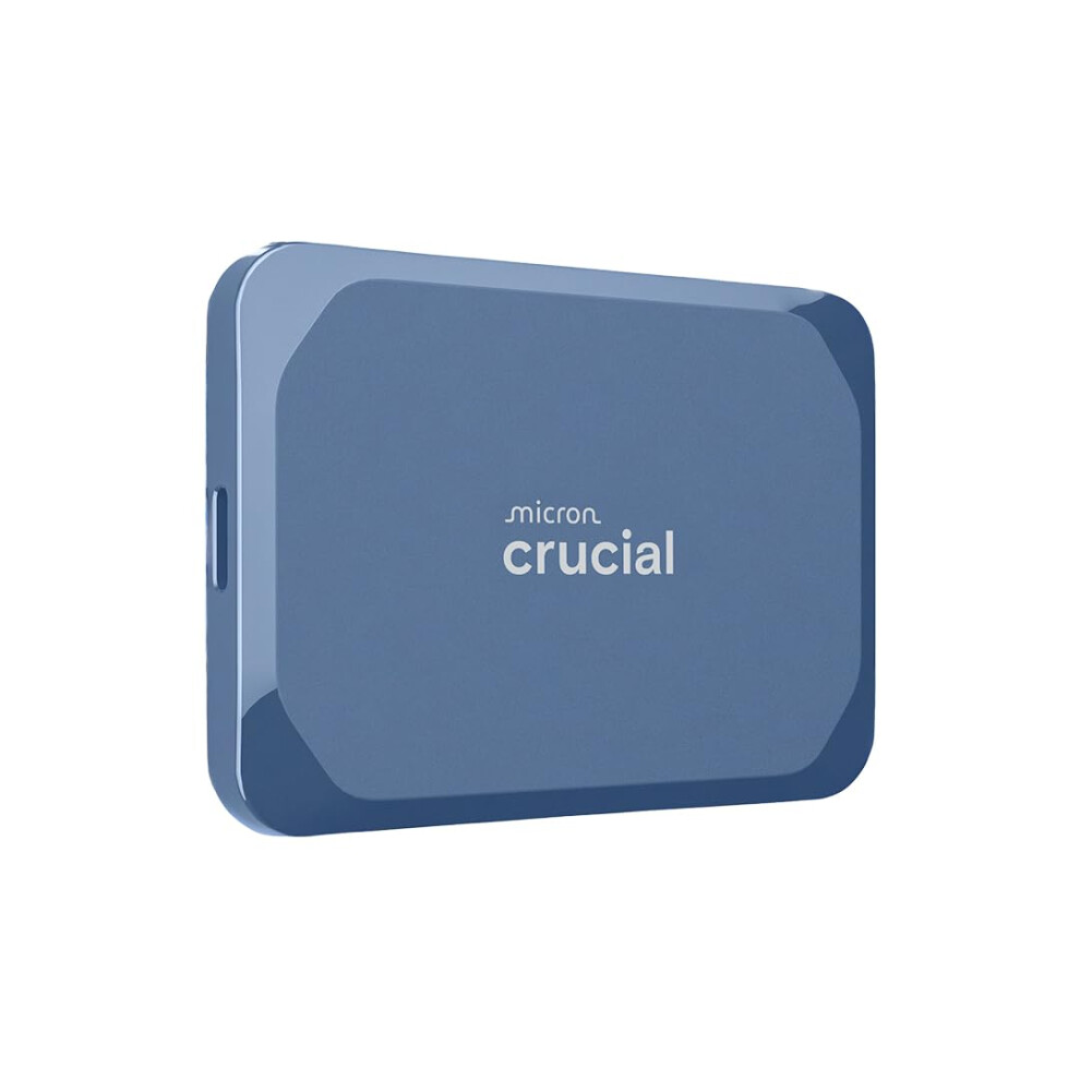 Photos - Hard Drive (HDD) Crucial X10 2TB External Portable SSD Drive - Up to 2100MB/s, USB-C 3.2 Gen2, IP65 Dust and Water Resistant, External Solid 