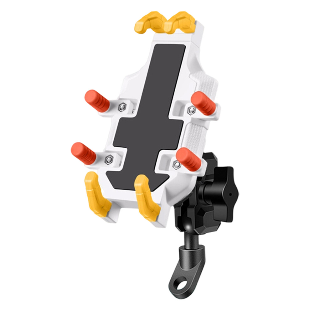 Secure Motorcycle Bike Phone Holder Adjustable Clamp Quick Bike Phone Crooked Rearview 7695001243032