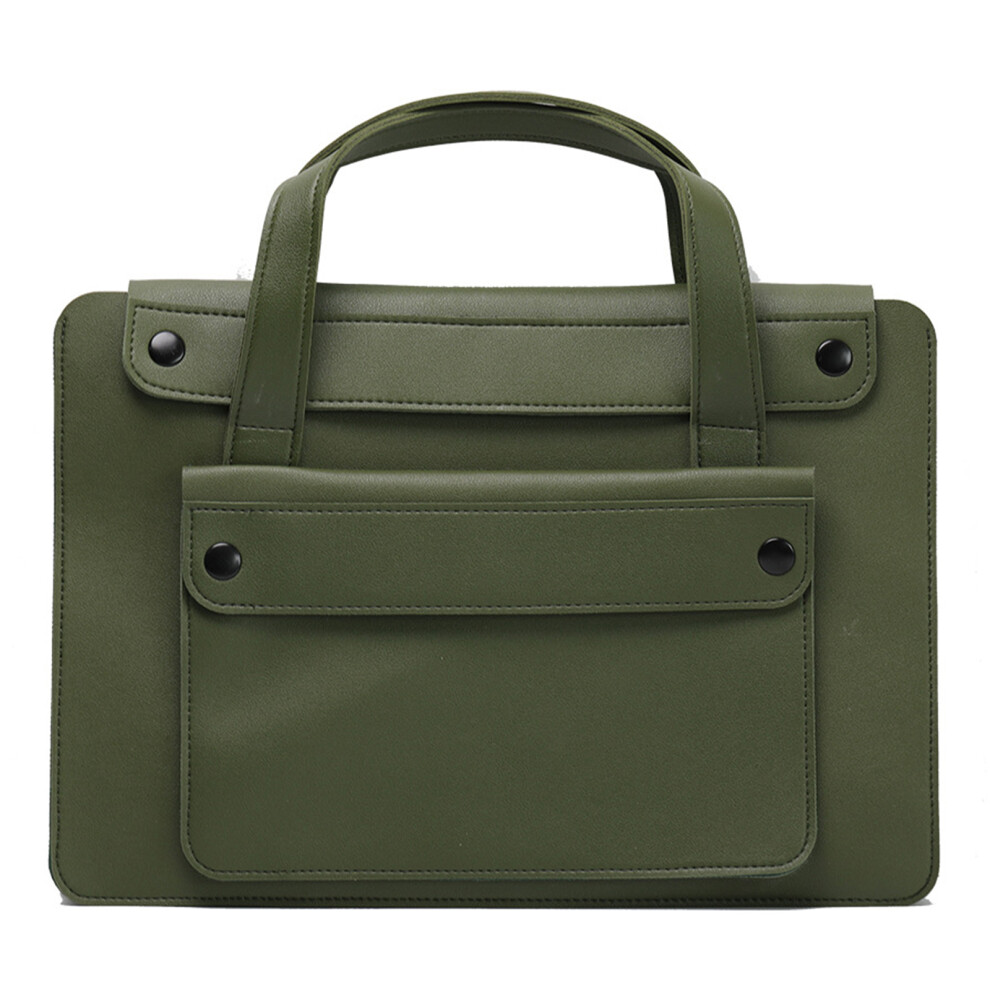Double Layer Protective Laptop Bag For 14Inch 16Inch Notebooks Durability 16 Inches Green 7695001208949