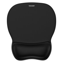 TECKNET Mouse Mat Wrist Support, Gel Ergonomic Mouse Mat, Mouse Pad Wrist Rest with Non-slip PU Base, Waterproof Surface Mouse Pad Wrist Support for