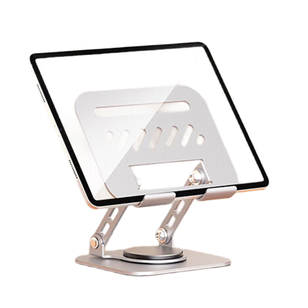Adjustable Laptop Stand With 360 Degree Rotatable Base Foldable Laptop Holder Silver/Gray 7695001208826