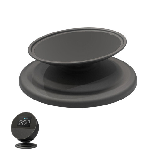 Universal Magnetic Holder For Spot2024 Digital Display Speaker With Secure Grip Black