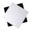 Acrylic White Black Reflective Display Table Backdrops Professional Produc 30x30cm 1