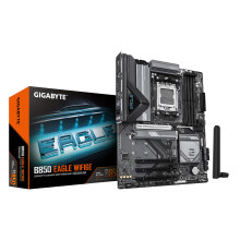 Gigabyte B850 EAGLE WIFI6E Motherboard - AMD Ryzen 9000 Series CPUs, 8+2+2 Phases Digital VRM, up to 8200MHz DDR5 (OC), 1xPCIe 5.0 + 2xPCIe 4.0 M.2,