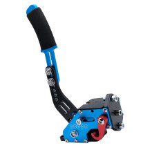 High Performances Handbrake Featuring Vibration Feedback for Realistic PC Driving Blue