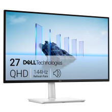 Dell 27 Plus USB-C Monitor - S2725DC, QHD (2560x1440), 144Hz, IPS, 1ms MPRT, AMD FreeSync, 99% sRGB, Height Adjust, Built-in Speakers, 2 USB-C, Displ