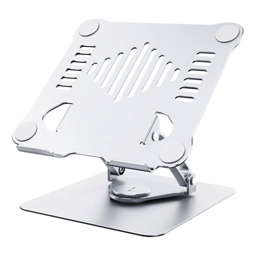 Tablets Stand Bracket Desk Adjustable Bracket Foldable 360 Degree Rotatable Silver 7695001230049