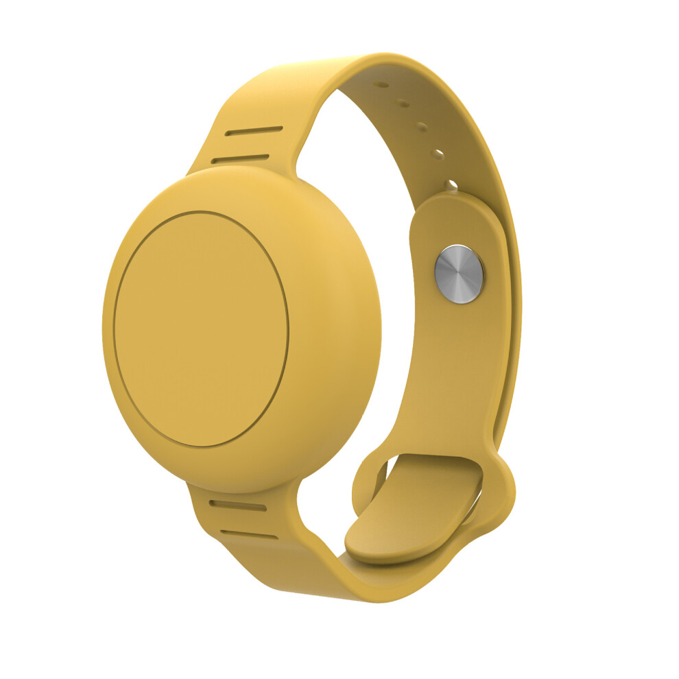 Waterproof Locator Holder Wristband Kids Silicone Case Bracelet Children Yellow 7695001251808