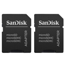 MicroSD Micro SD to SD HC SDHC Memory Card Adapter Reader - NEW (10)