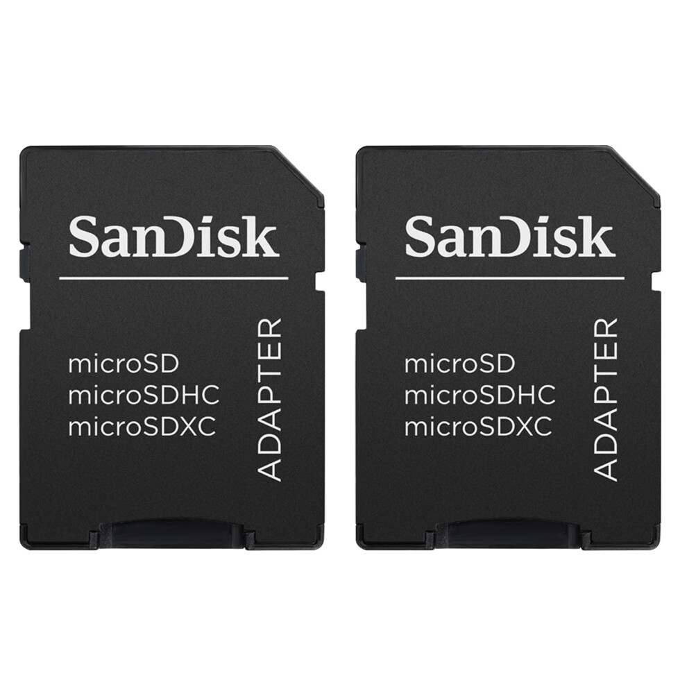 Microsd Micro Sd To Sd Hc Sdhc Memory Card Adapter Reader - New (2) 5005845609291