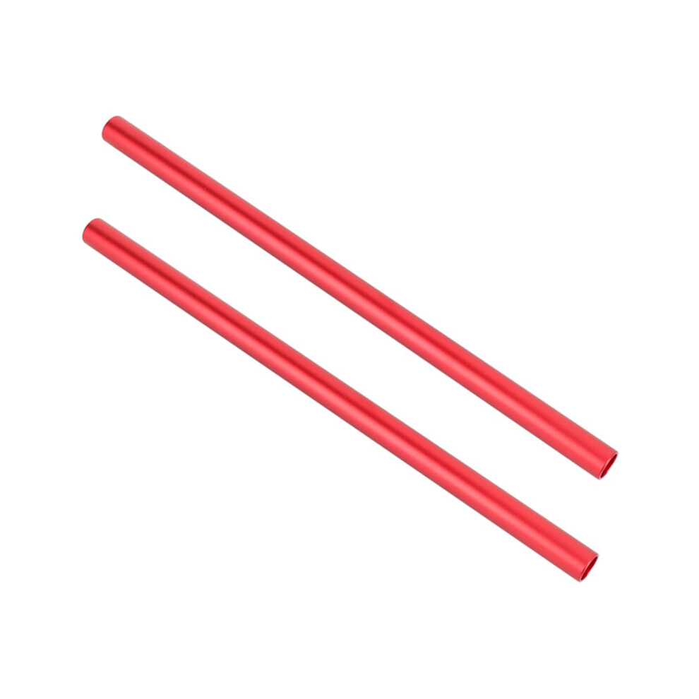 2Pcs 15Mm Aluminum Camera Guide Rods 30Cm Long For Stable Photography Equipment Red 7695001173087