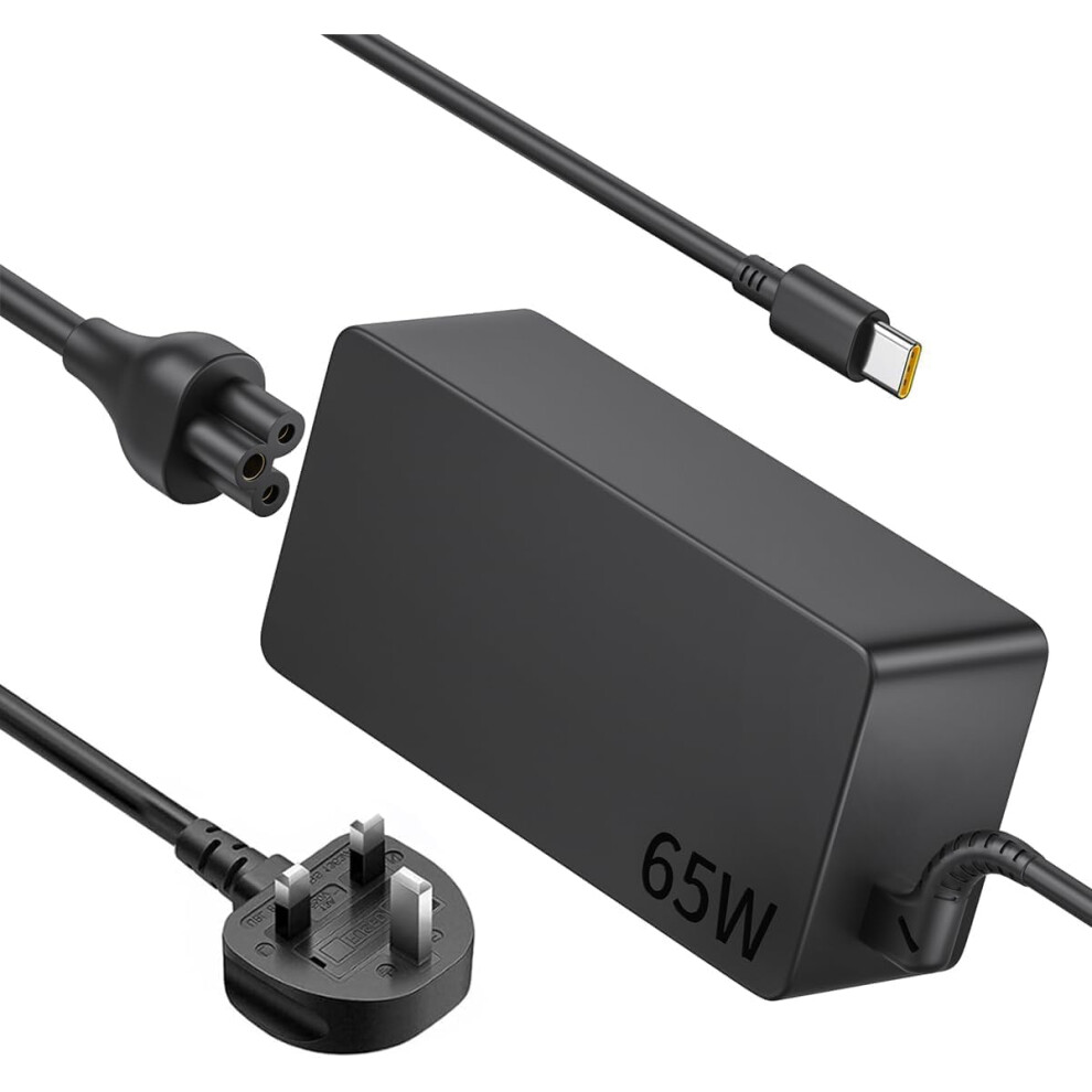 Replacement For Lenovo Laptop Charger,65W Usb C Charger Compatible With Thinkpad Lenovo Chromebook Yoga Ideapad,Fast Charging Ac Adapter(3M) 5006468142448