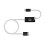 Dense Link Facilitating Change 2 TV Manner with Fast Charging Assist Black 1