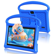 VASOUN Kids Tablet 7 Inch, Android 13 Tablet for Kids, 4GB RAM 32GB ROM 3500mAh Battery, Toddler Tablets with Bluetooth, WiFi, Parental Control, Dual