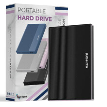 SUHSAI external hard drive 1TB Backup Data Storage HDD - 2.5" Memory Expansion Portable Hard Drive USB 3.0 Ultra Slim hard drive Compatible with Mac,