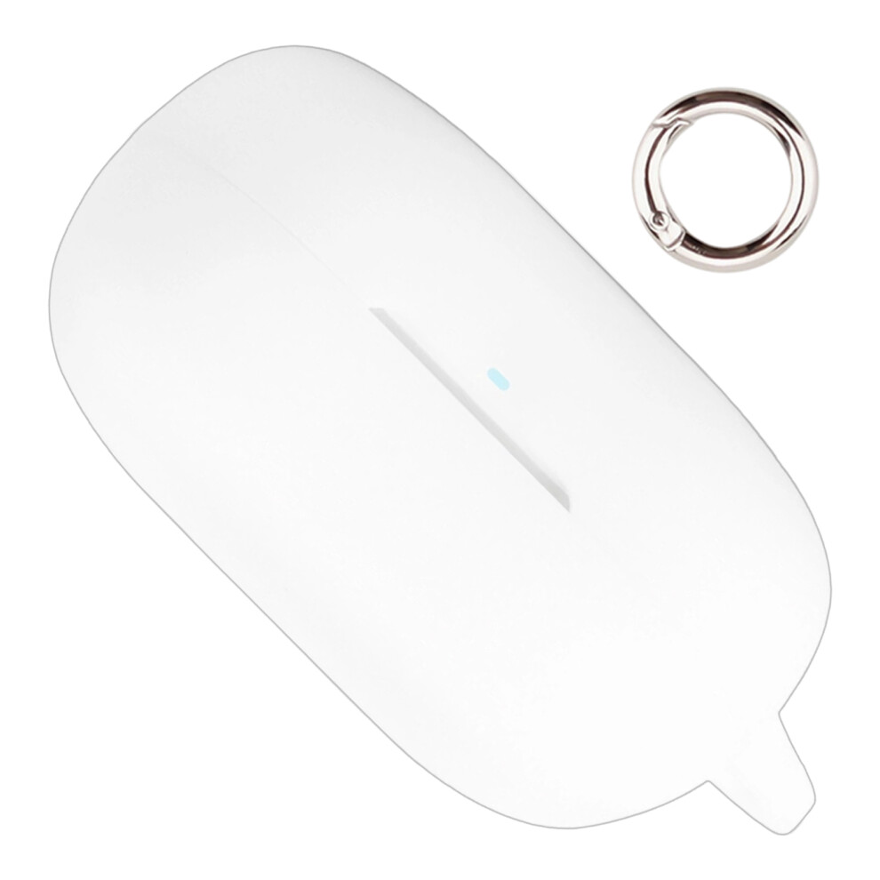 Silicone Wrap Sleeve Shell Headphone Housing Case From Daily Wear For Earbuds S White 7695001220095