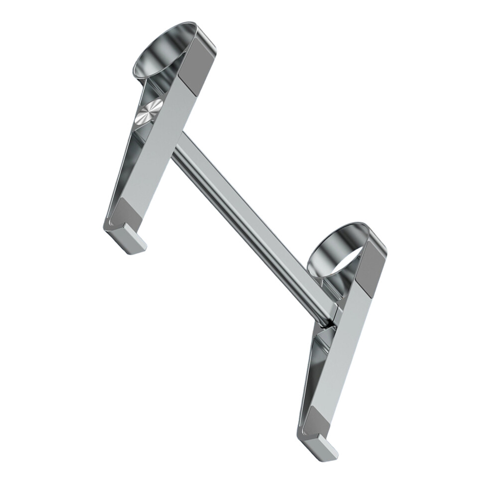 Aluminium Alloy Laptop Stand Holder Detachable Desktop Mount For Tablet Laptop Grey 7695001212359