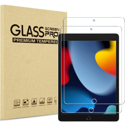 ProCase 2 Pack Screen Protector for iPad 9th 8th 7th Generation 10.2 Inch