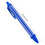 Retractable Ballpoint Pen Ergonomic Grip Multipurpose Plastic Pens Black Inks Rose red 4