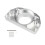 Stable Metal Support Frame for Enhances Racing Wheel Performances and Control Silver 1