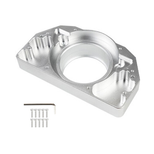 Stable Metal Support Frame for Enhances Racing Wheel Performances and Control Silver