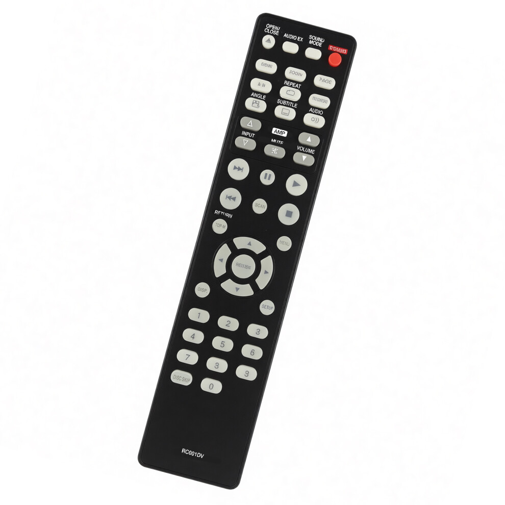 Interchangeable Sound Component Remote No Programming Required For Rc001dv Black 7695001193184