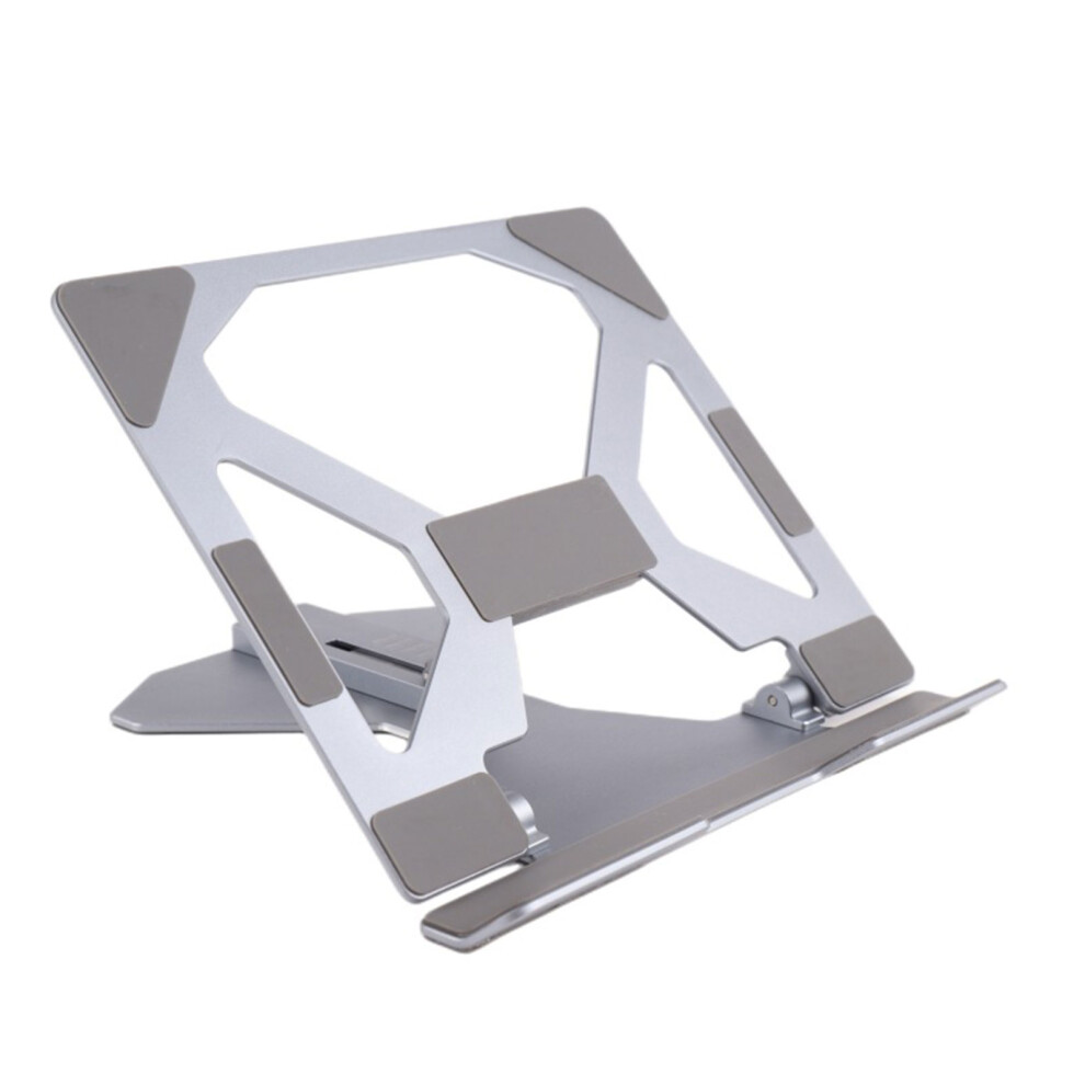 Adjustable Tablet Bracket Foldable Desktop Laptop Bracket For Laptop Notebook Silver 7695001205146