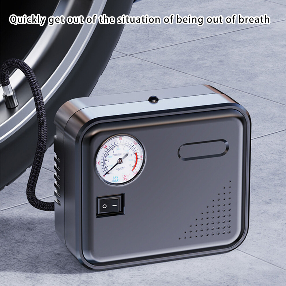 Tire Inflator For Car Bike Motorcycle Ball Portable Cordless Car Air Compressor 7754004692633