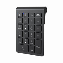 cimetech Bluetooth Numpad, Wireless Numeric Keypad with 22 Buttons Portable Ergonomic Mini Numpad Office Calculating Number Pads for Laptop, Notebook