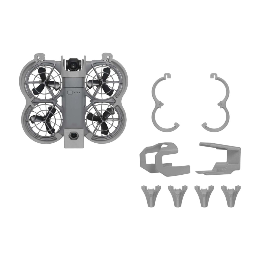 Propeller Guard Heightened Landing Gear For Drones Scratch Gray Can Add Picture Tran 7695001204965
