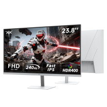 KTC Gaming Monitor 240Hz 24 Inch | FHD@240Hz | Fast IPS Panel | 1ms Response Time (MPRT) | 400 cd/ Brightness, HDR400 | Adaptive Sync | 116% sRGB, 92