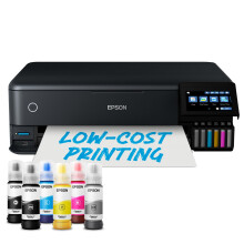 Epson EcoTank ET-8550 Ink Tank Printer | Photo Printing | 6-Colour Inks | Wireless | A3+ | Print, Copy, Scan | 10.9cm Touchscreen | Double-Sided Prin