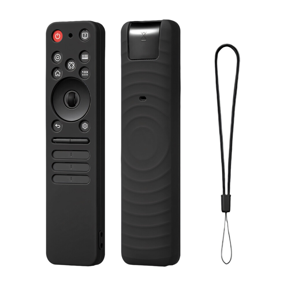 Soft Protective Skin Cover For Mr25ga Remote Silicone Case Precise Cutout Black 7695001162692