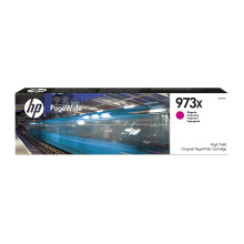 HP F6T82AE 973X High Yield Original PageWide Cartridge, Magenta, Single Pack